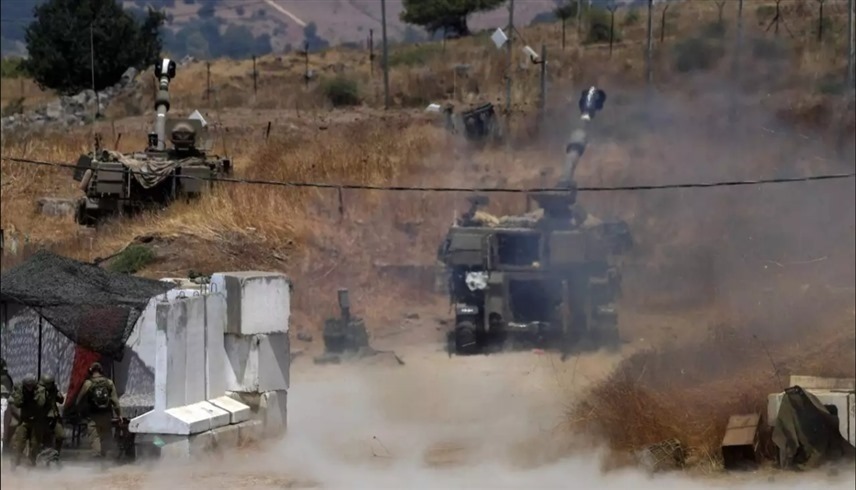 دبابات للجيش الإسرائيلي في المنطقة الشمالية (يسرائيل هيوم)