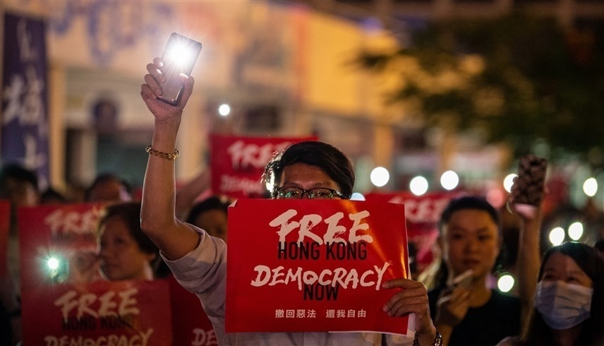  احتجاجات ضد القمع في هونغ كونغ (أرشيف)