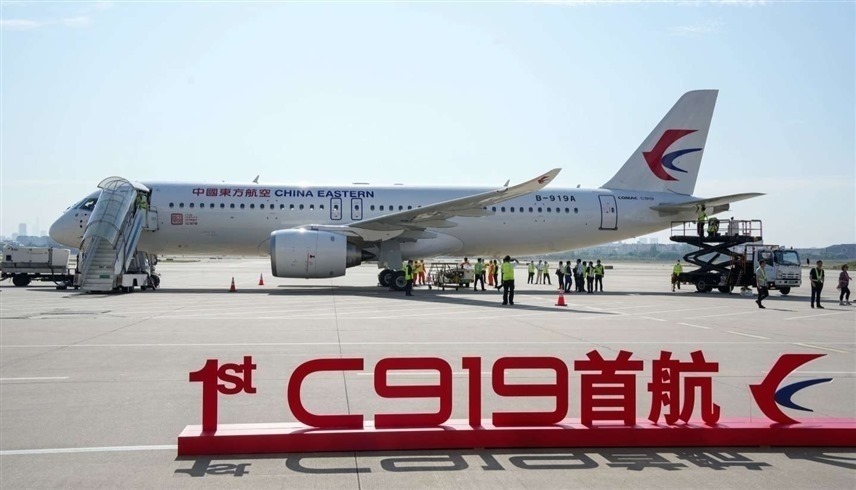 طائرة C919 الصينية (تويتر)