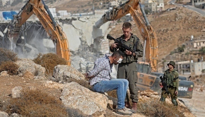 الجيش الإسرائيلي يهدم منزلاً الضفة الغربية (أرشيف)