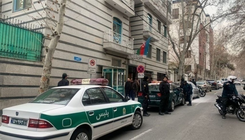 مقر سفارة أذربيجان في طهران (أرشيف)