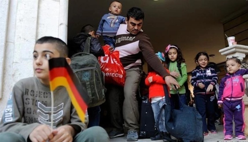لاجئون سوريون قادمون من تركيا إلى ألمانيا (أرشيف) 