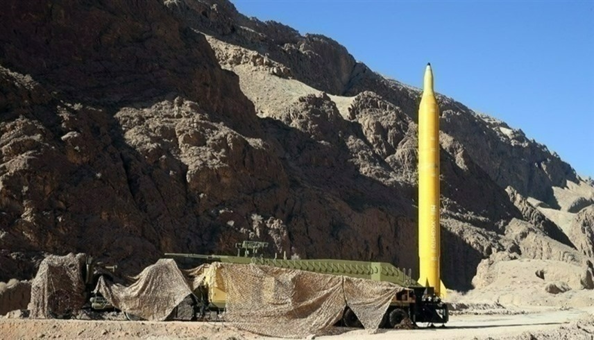 صاروخ إيراني. (أرشيف)