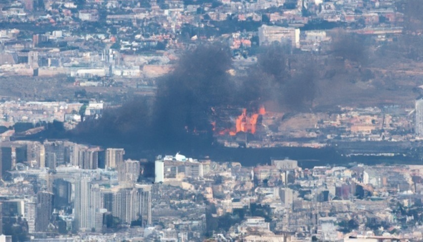 صورة لإسرائيل بعد الهجوم الإيراني بواسطة الذكاء الاصطناعي 