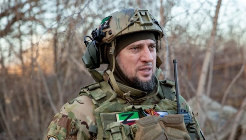 مساعد رئيس دولة الشيشان وقائد قوات "أحمد" الخاصة أبتي علاء الدينوف (أرشيف)