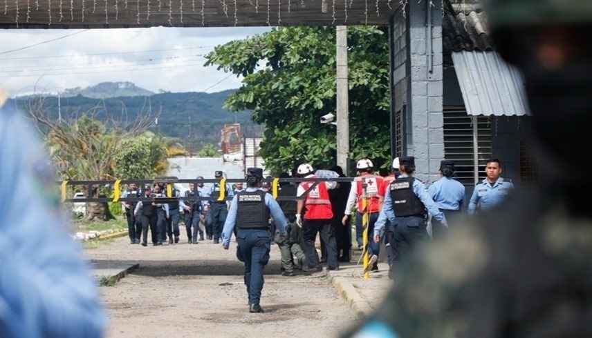 جانب من الحادث في هندوراس (تويتر)