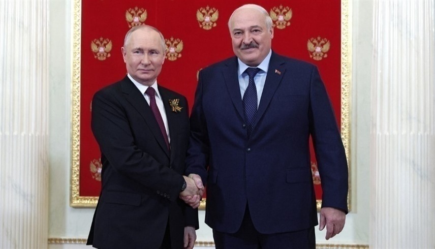 الرئيسان الروسي فلاديمير بوتين والبيلاروسي ألكسندر لوكاشينكو (أرشيف)