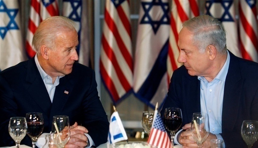 رئيس الوزراء الإسرائيلي بنيامين نتانياهو والرئيس الأمريكي جو بايدن (أرشيف)