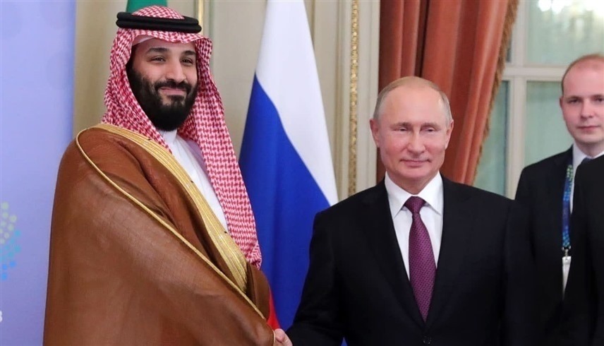 الرئيس الروسي فلاديمير بوتين وولي العهد السعودي الأمير محمد بن سلمان (أرشيف)