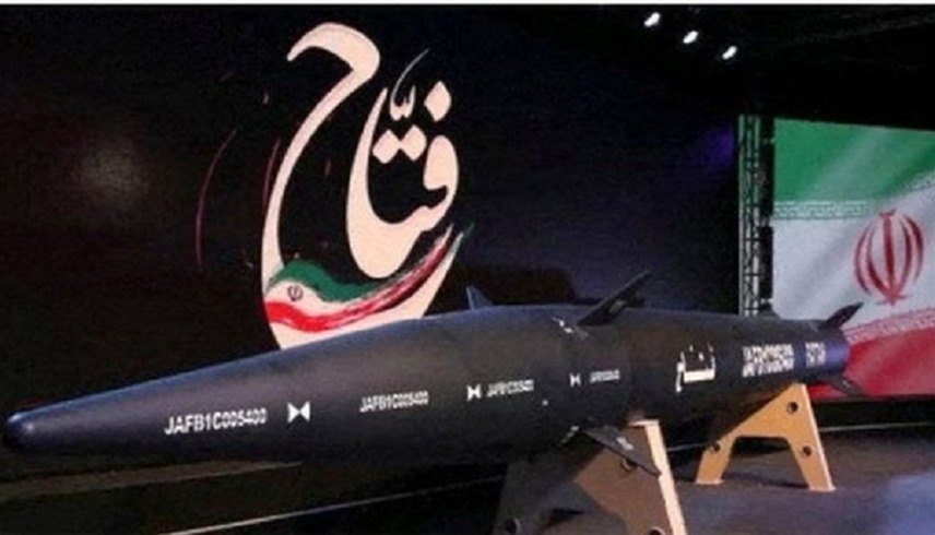 الصاروخ الإيراني الجديد الأسرع من الصوت فتاح (أرشيف)