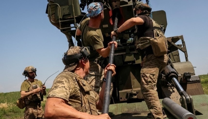 القوات الأوكرانية المتواجدة في باخموت (رويترز)