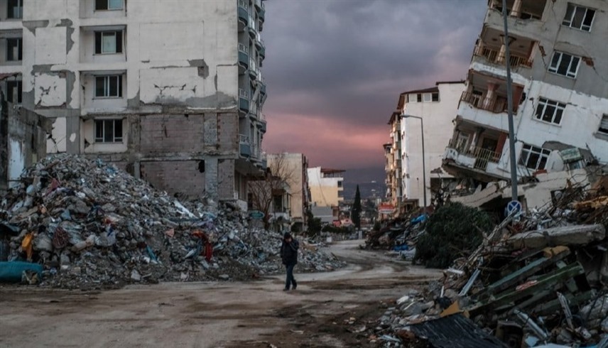 الدمار الذي خلفه زلزال تركيا (أرشيف)