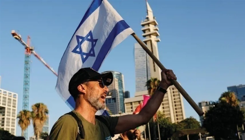 احتجاجات التعديلات القضائية في إسرائيل (رويترز)