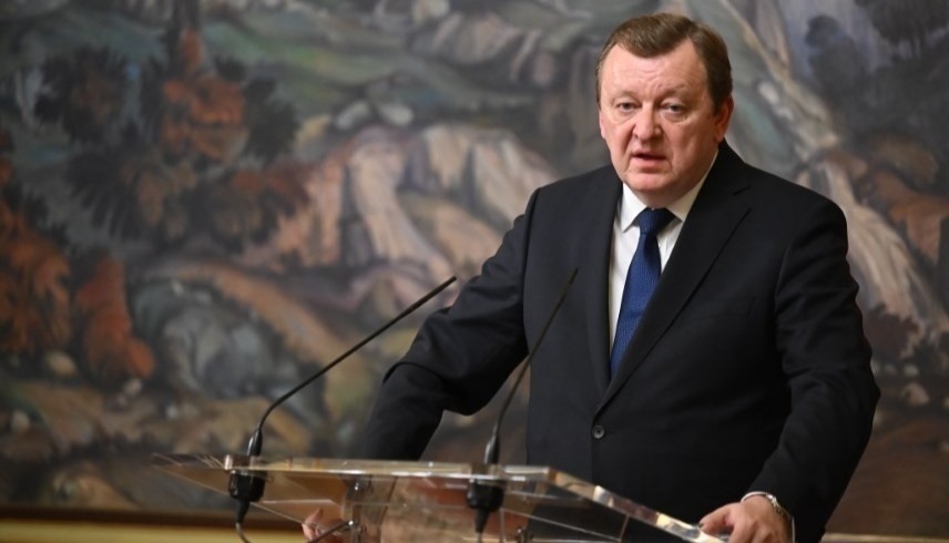 وزير الخارجية البيلاروسي سيرغي ألينيك (أ ف ب)