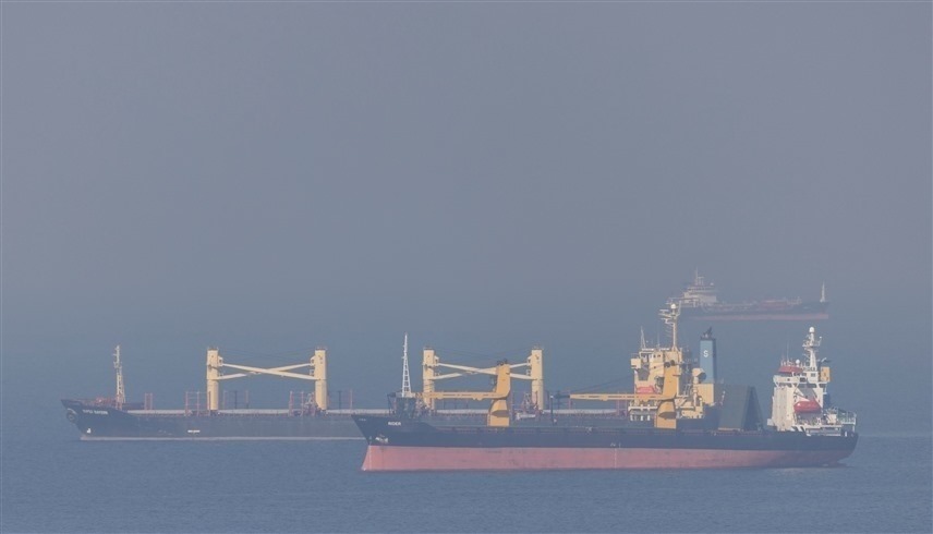 سفن حبوب في البحر الأسود (رويترز)