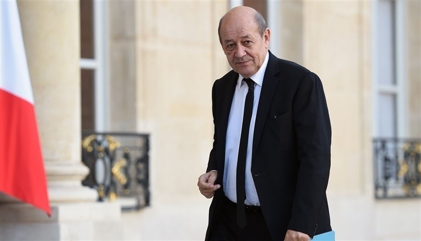 الموفد الرئاسي الفرنسي إلى لبنان جان إيف لودريان (أ ف ب )