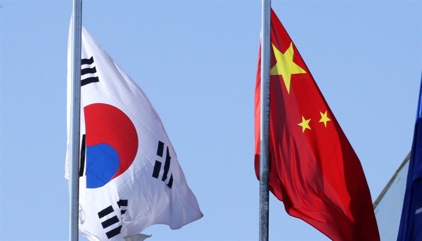 علما الصين وكوريا الجنوبية (أرشيف)
