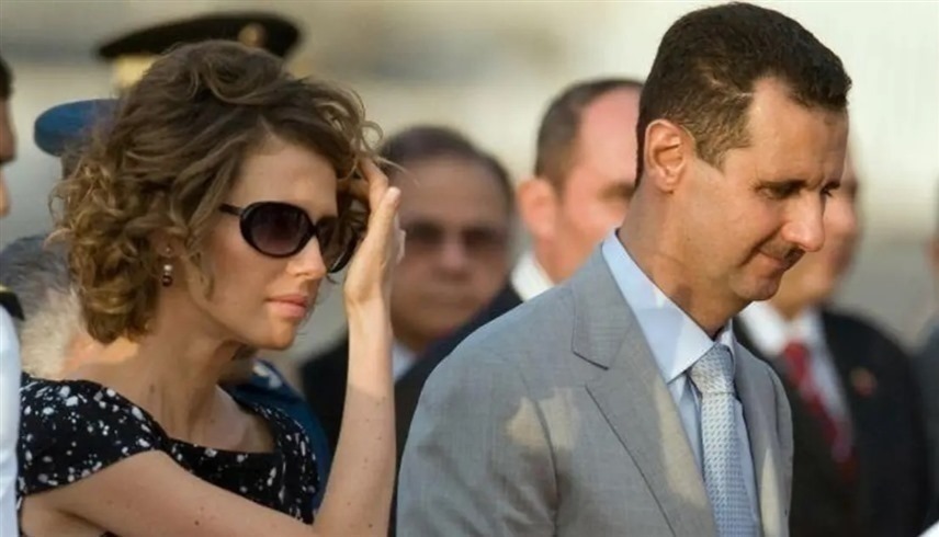 الرئيس السوري بشار الأسد وزوجته (أرشيف)