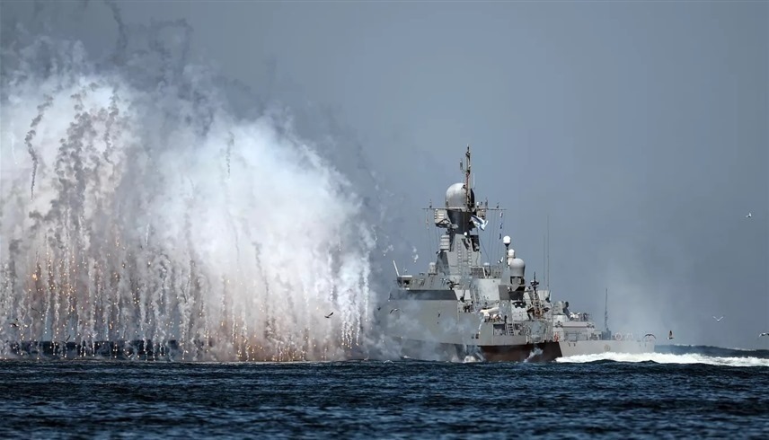 سفينة حربية روسية في البحر الأسود (سبوتنيك)
