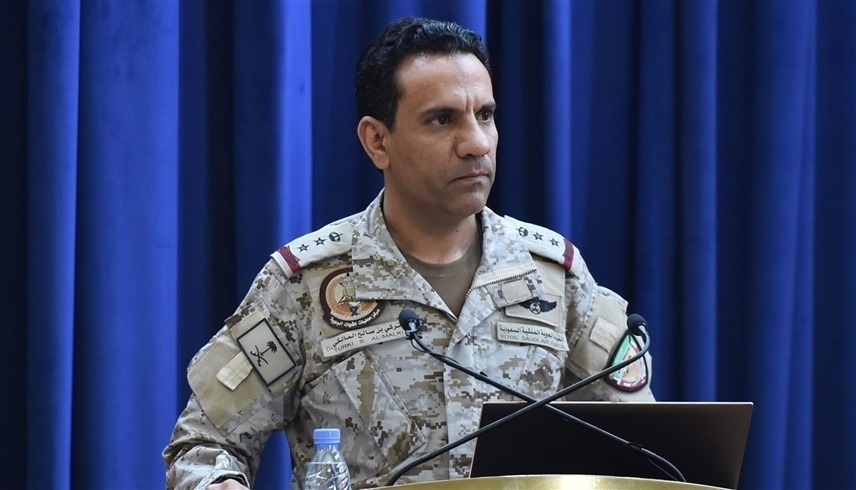 المتحدث الرسمي باسم قوات تحالف دعم الشرعية في اليمن العميد الركن تركي المالكي (أرشيف)