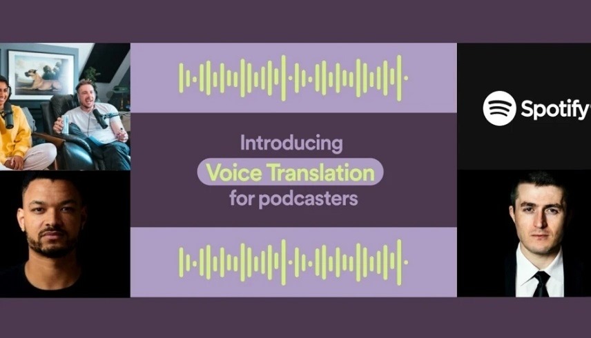 ميزة الترجمة الصوتية التجريبية للبودكاست من سبوتيفاي (فون أرينا)