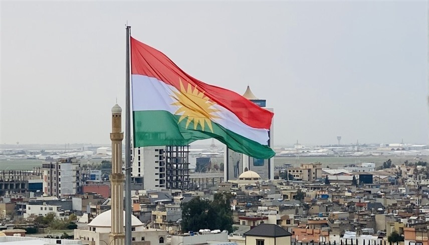 علم كردستان العراق (أرشيف)
