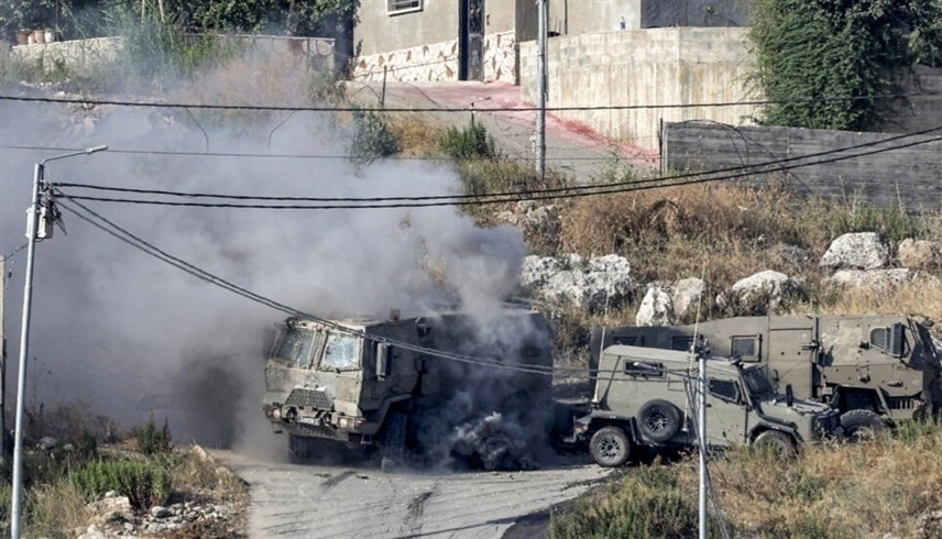 اقتحام  الجيش الإسرائيلي لمخيم جنين (إكس)