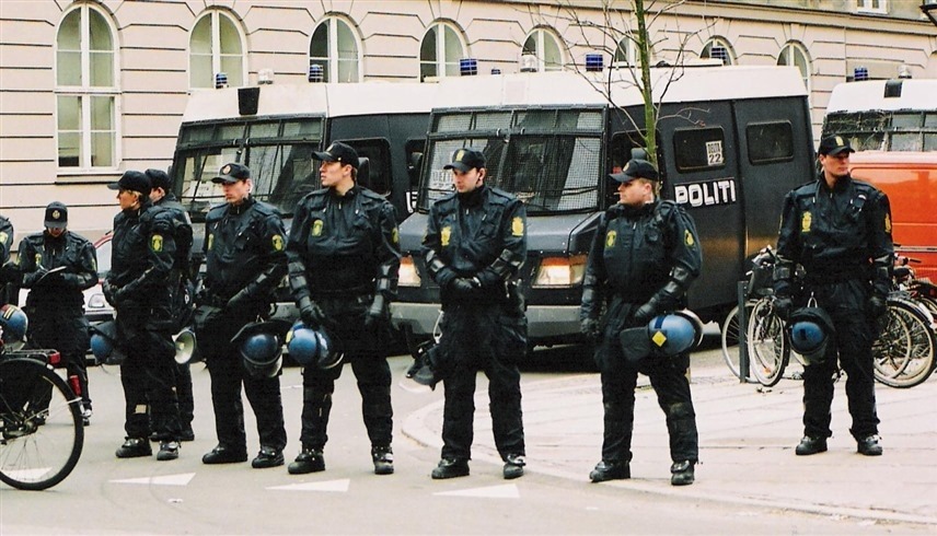 عناصر من الشرطة الدنماركية (أرشيف)