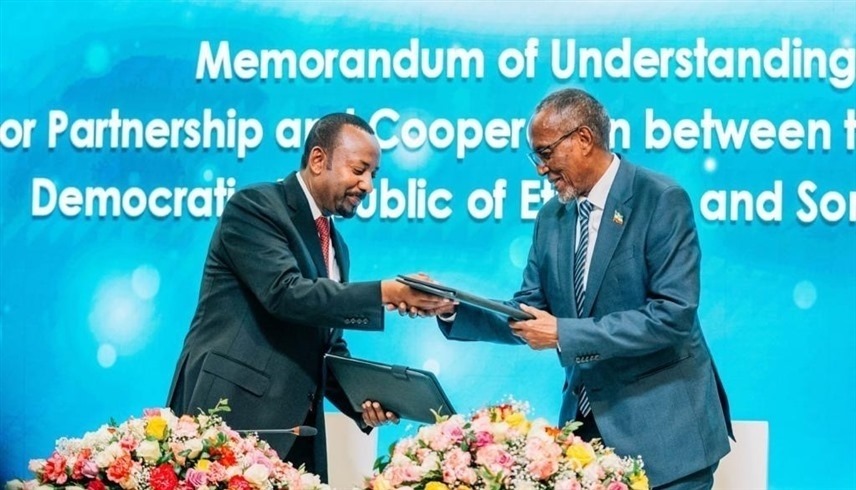 الاتفاق التجاري بين إثيوبيا وأرض الصومال (أرشيف)