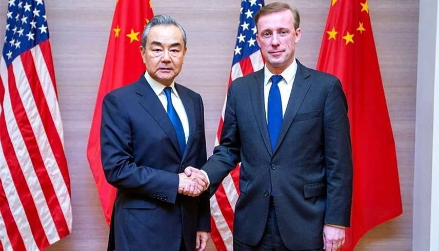 مستشار الأمن القومي جيك سوليفان ووزير الخارجية الصيني وانغ يي (أرشيف)