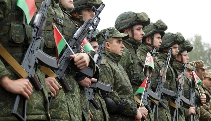 عناصر من الجيش البيلاروسي (أرشيف)