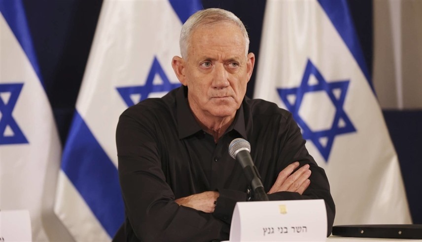 عضو مجلس الحرب الإسرائيلي بيني غانتس (أرشيف)