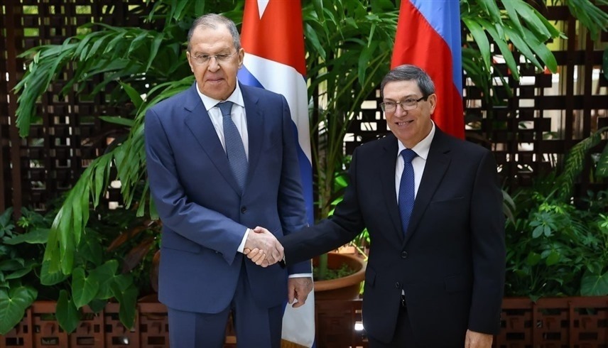 وزير خارجية روسيا ونظيره الكوبي (إكس)