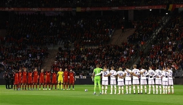 إلغاء مباراة بلجيكا والسويد بعد مقتل مشجعين في هجوم إرهابي