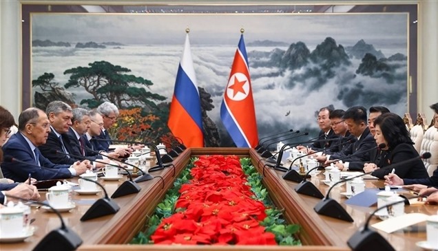 لافروف يشكر كوريا الشمالية على دعمها روسيا ضد أوكرانيا
