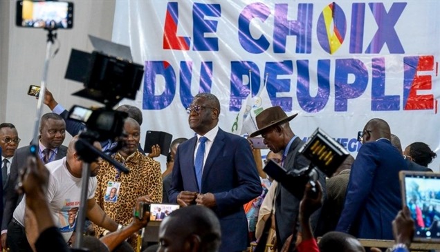 فائز بنوبل يعلن ترشحه لرئاسة الكونغو