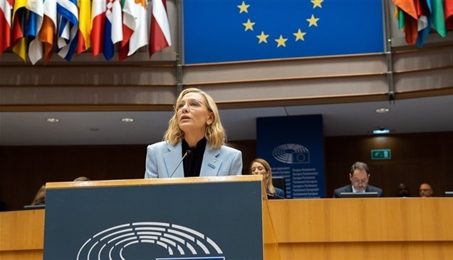 كيت بلانشيت تحث الاتحاد الأوروبي على زيادة دعم اللاجئين