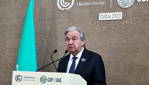 الأمين العام للأمم المتحدة يشيد بحسن تنظيم الإمارات لـ COP28
