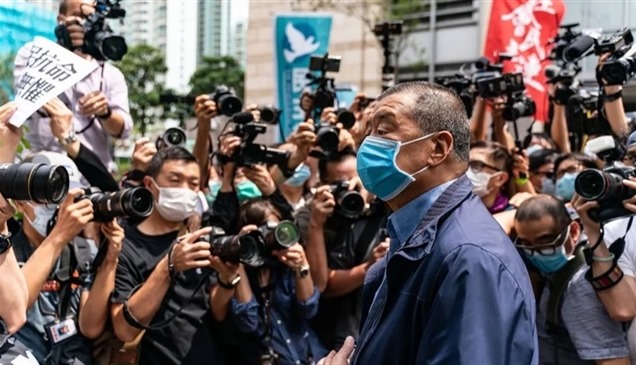 لندن وواشنطن تدعوان هونغ كونغ للإفراج عن قطب الإعلام جيمي لاي 