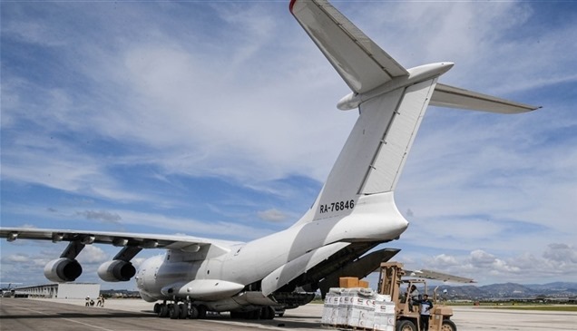 وصول طائرة مساعدات جديدة من الإمارات إلى اللاذقية