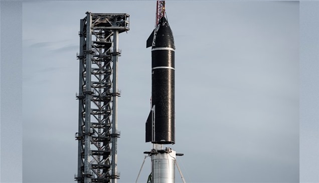 "سبايس اكس" تُعدّ لأول رحلة مدارية تجريبية لصاروخها العملاق "ستارشيب"
