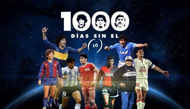 ألف يوم على رحيل مارادونا