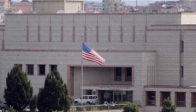 إطلاق نار على مدخل السفارة الأمريكية في لبنان 