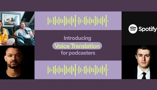 سبوتيفاي تطلق الترجمة الصوتية التجريبية للبودكاست