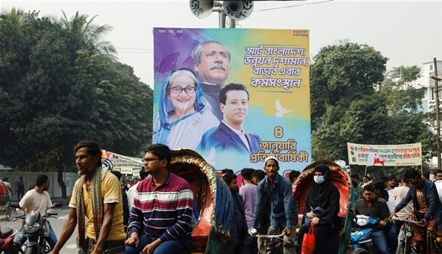 رئيسة وزراء بنغلاديش تفوز بولاية رابعة