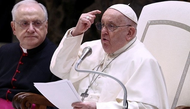 حرب غزة تهيمن على خطاب البابا فرنسيس السنوي