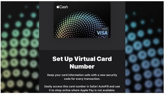 تحديث جديد في آيفون يتيح إنشاء بطاقات فيزا افتراضية
