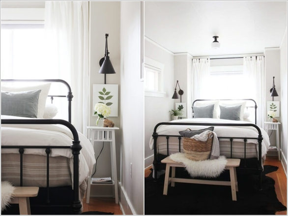 9 أفكار مدهشة لديكور غرف النوم الصغيرة