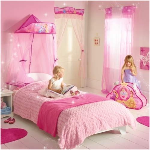 بالصور 15 فكرة لتحولي غرفة طفلتك إلى قصر أميرة من عالم ديزني